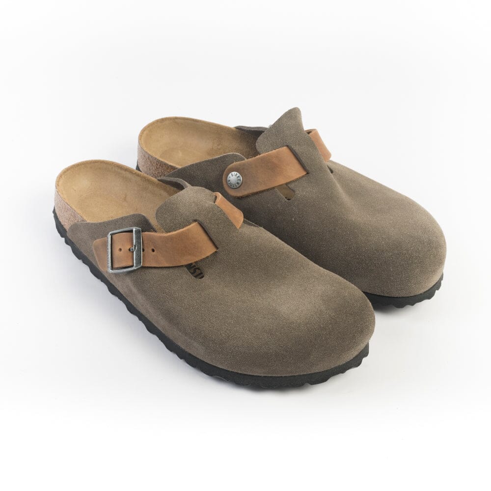BIRKENSTOCK - Sleepers Uomo - BOSTON BS - 1029193 - Concrete gray Scarpe Uomo BIRKENSTOCK 