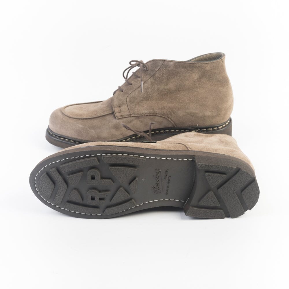PARABOOT - Polacco 232548 - CHAMBORD - Tex Vel Brun Marrone Scarpe Uomo Paraboot 