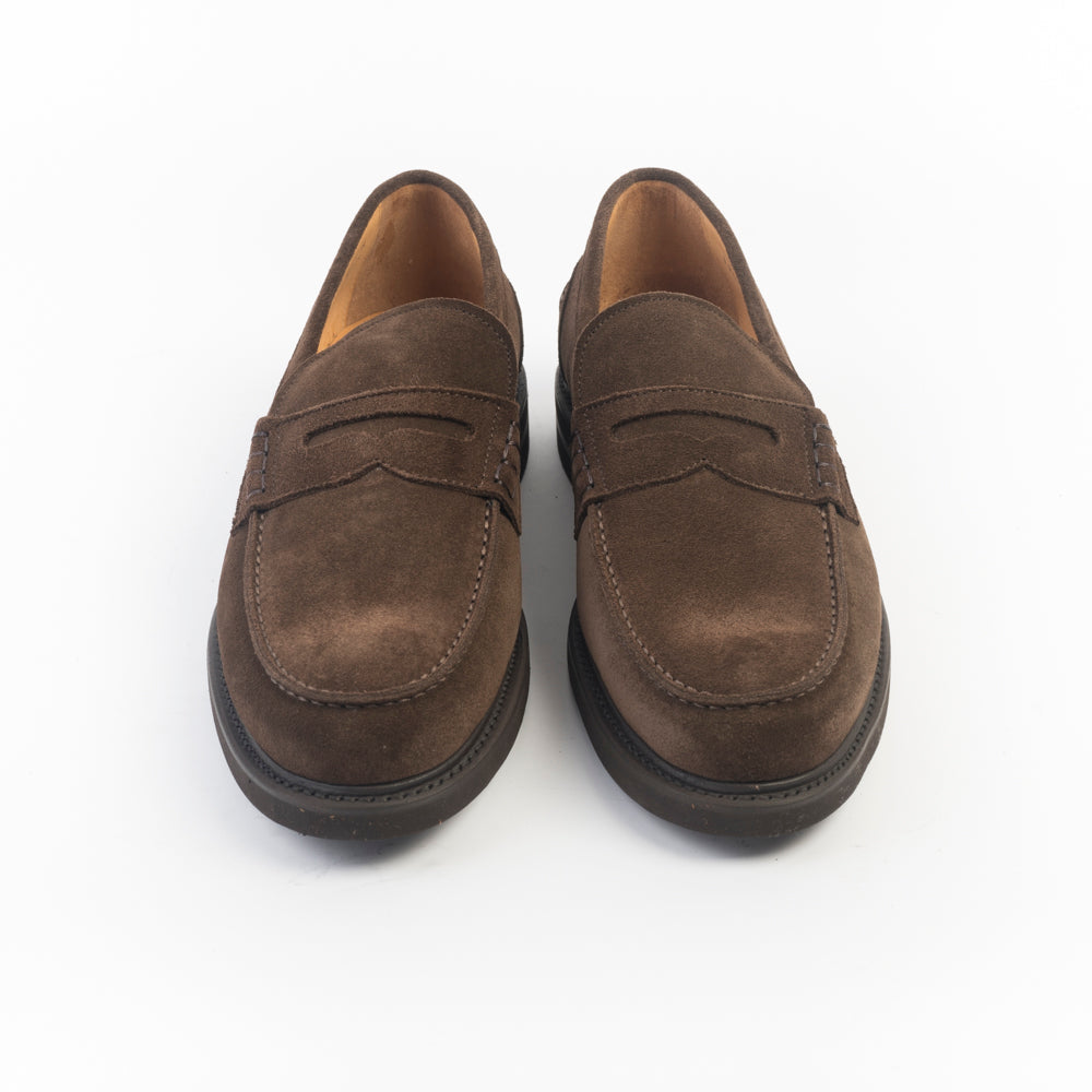 BERWICK 1707 - 5633 - Mocassino Repello 173 - Fondo Gomma - Camoscio Marrone