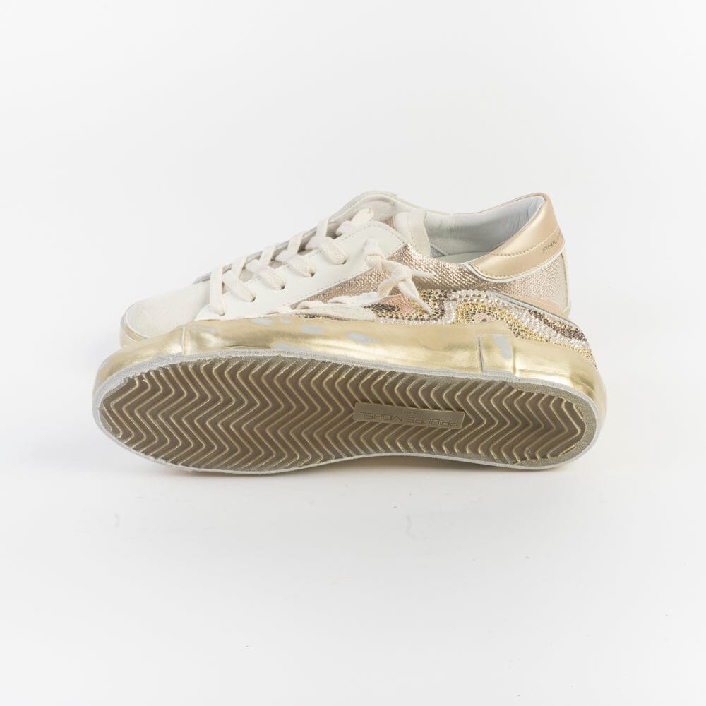 PHILIPPE MODEL - Sneakers PRLD OPD1 - Diamant Beige Scarpe Donna Philippe Model Paris 