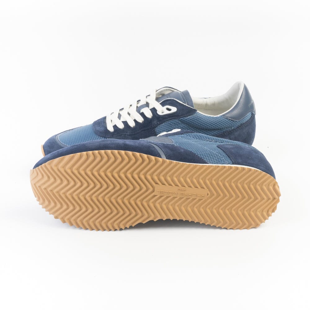 PHILIPPE MODEL - Sneakers - BVLU W012 - Blu Scarpe Uomo Philippe Model Paris 