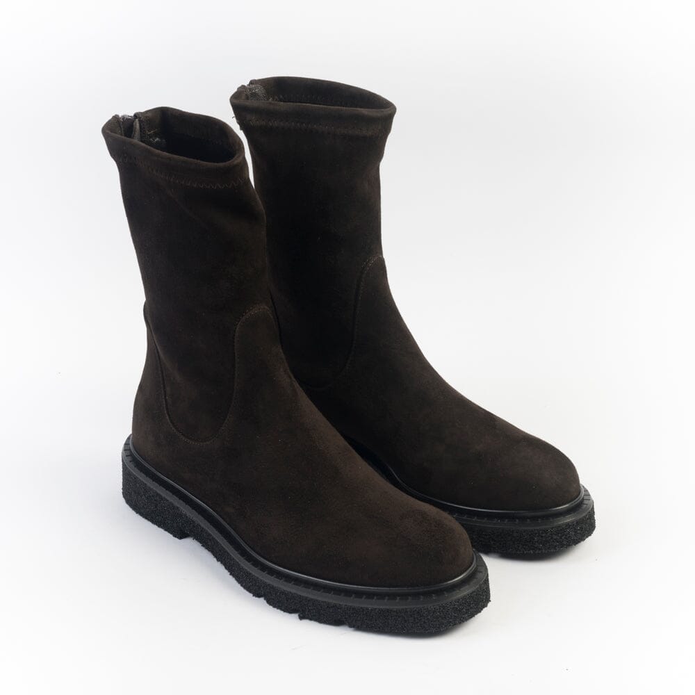 GUGLIELMO ROTTA - Stivaletto - Crisalyn - Camoscio Marrone Scarpe Donna GUGLIELMO ROTTA 