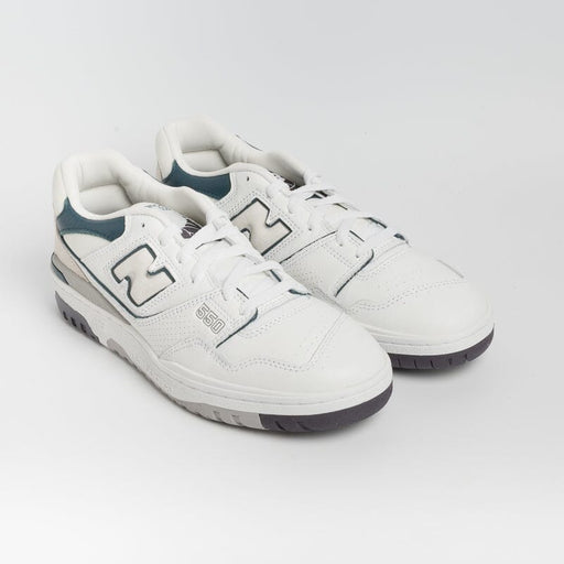 NEW BALANCE - Unisex Sneakers BB550WCB - Petrol White Men's Shoes NEW BALANCE - Men's Collection