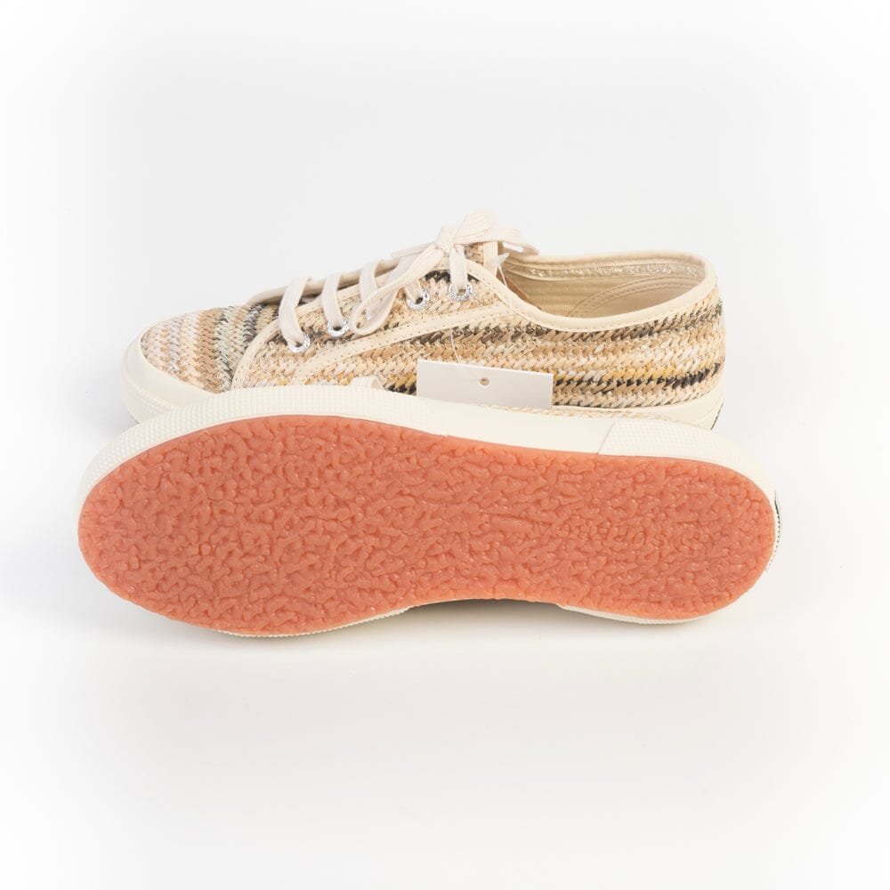 SUPERGA - Sneakers - 2750 - Raffia Beige Weaving Scarpe Donna SUPERGA - Collezione Donna 