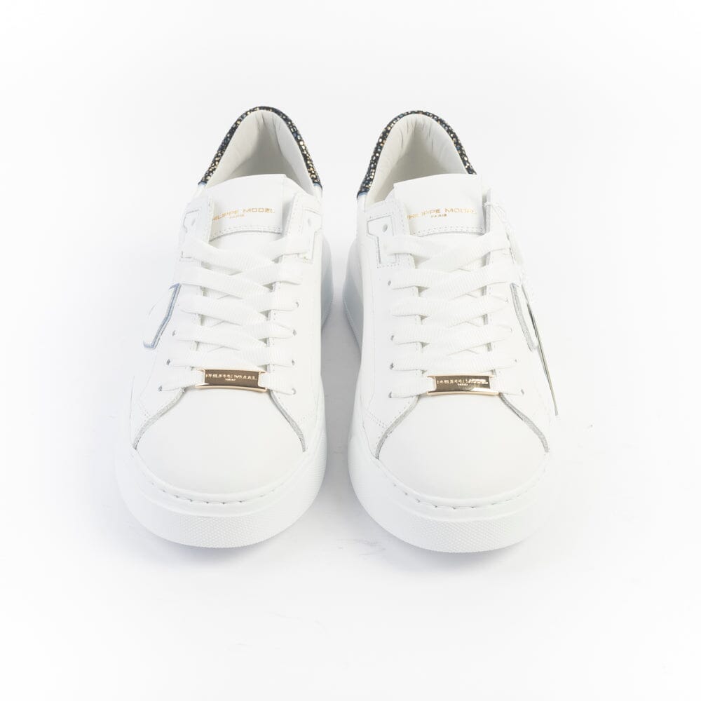 PHILIPPE MODEL - Sneakers Temple - BTLD VML2 - Metal Bianco Scarpe Donna Philippe Model Paris 