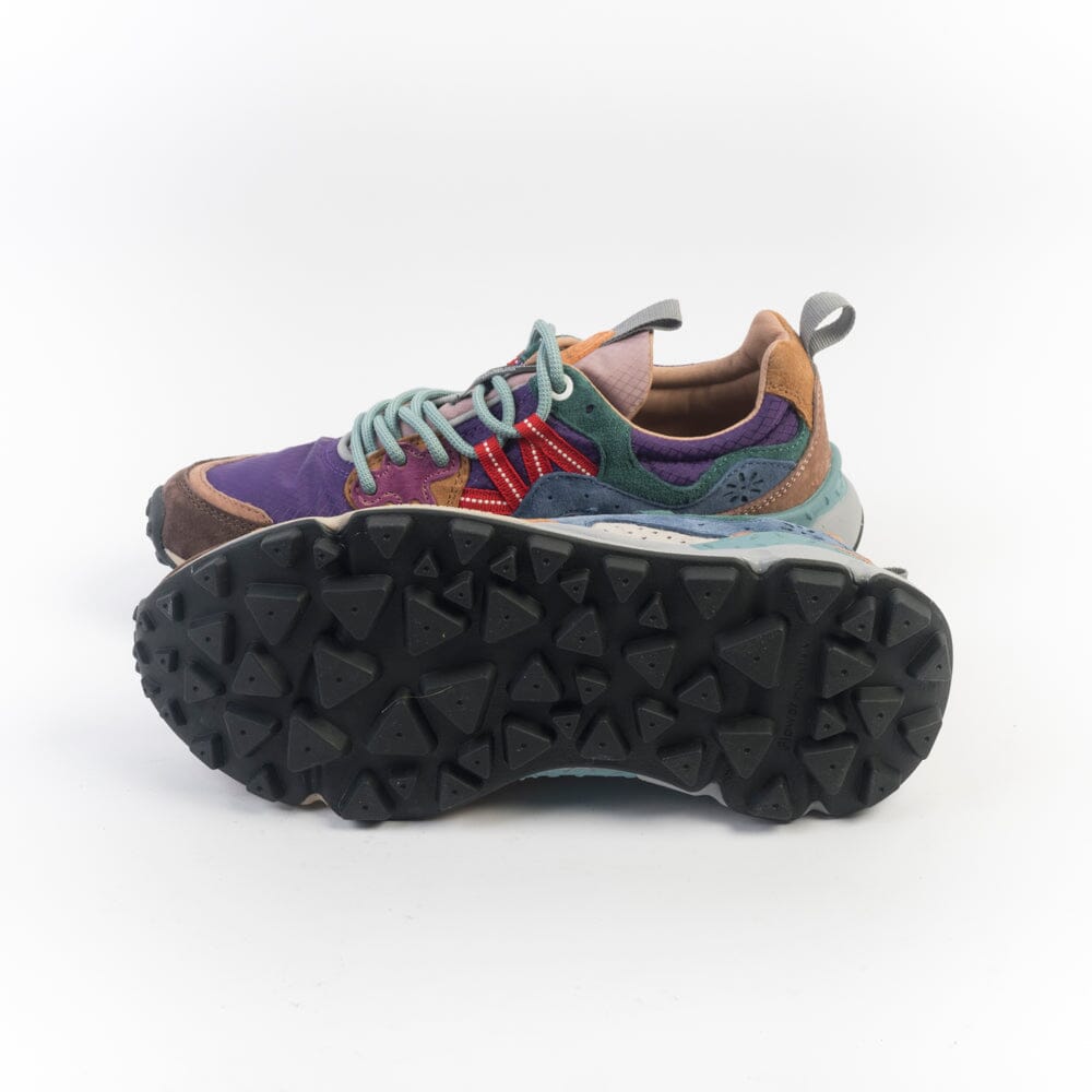 FLOWER MOUNTAIN - Sneakers Yamano - 1B02 - Mud Blu Profondo Scarpe Donna FLOWER MOUNTAIN 