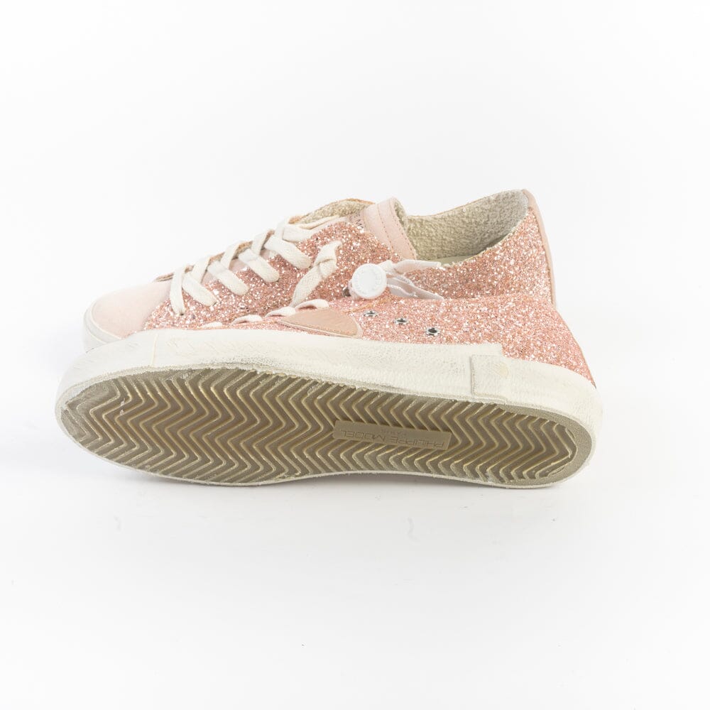 PHILIPPE MODEL - Sneakers PRLD GL05 - Glitter Rose Scarpe Donna Philippe Model Paris 