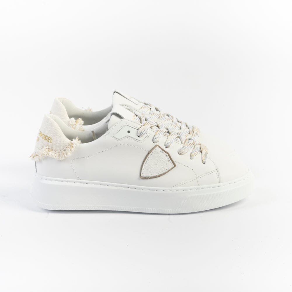 PHILIPPE MODEL - Sneakers Temple - BTLD VDD2 - Denim Blanc