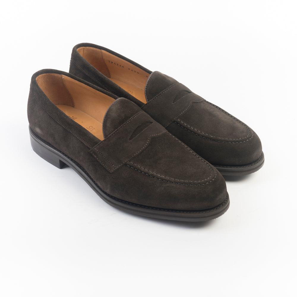 BERWICK 1707 - 9628  - Mocassino Dark Peat - Fondo Gomma - Marrone