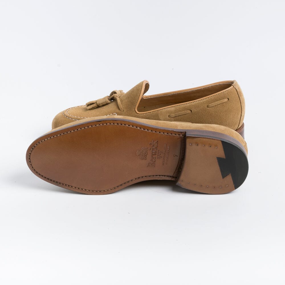 BERWICK 1707 - 5139 - Mocassino Nappine - Noce PEANUT KUDU Scarpe Uomo Berwick 1707 