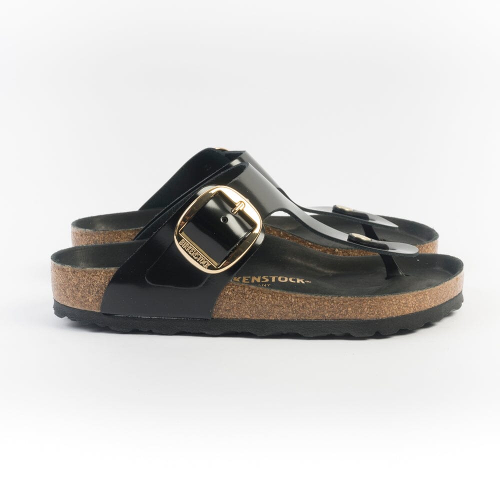 BIRKENSTOCK - Sandali bassi - 1021467 - Gizeh - Nero (oro) Scarpe Donna BIRKENSTOCK 