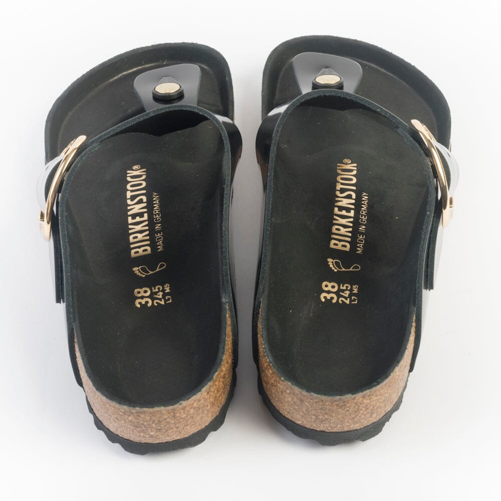BIRKENSTOCK - Sandali bassi - 1021467 - Gizeh - Nero (oro) Scarpe Donna BIRKENSTOCK 