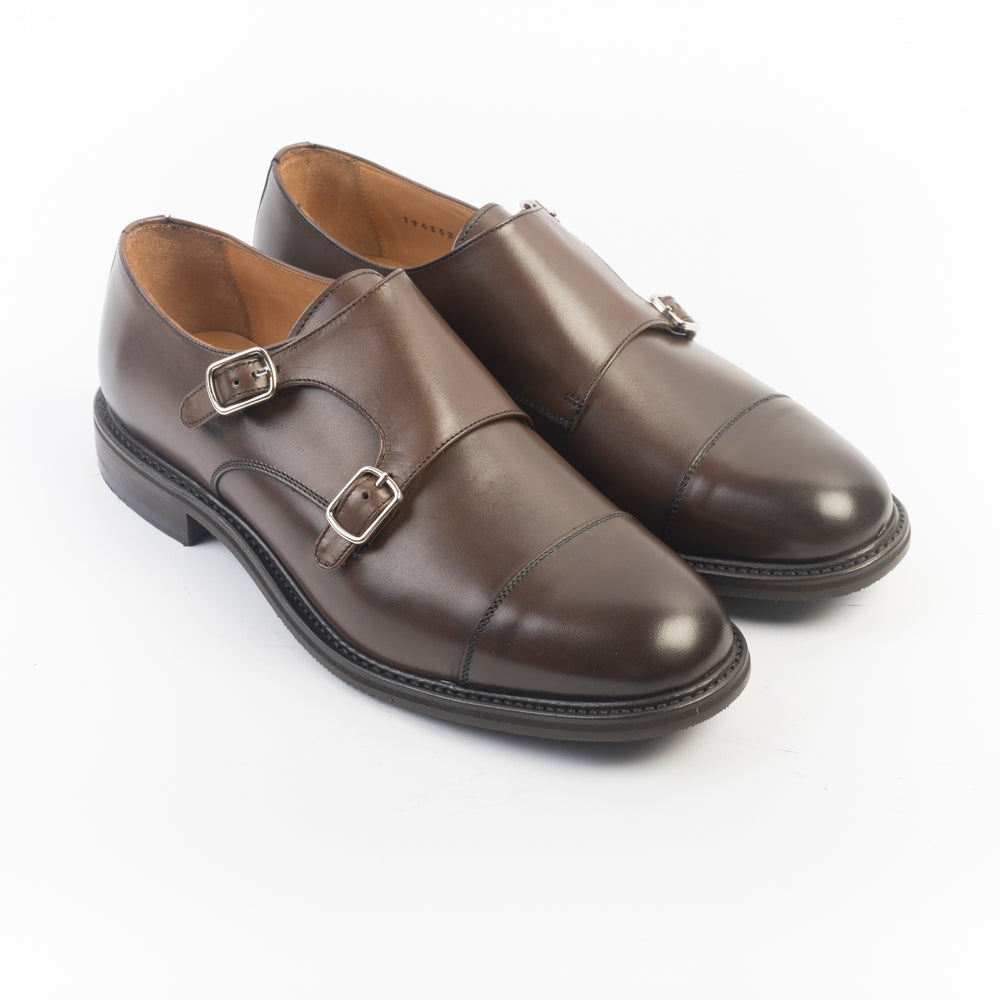 BERWICK 1707 - 5212 - Doppia Fibbia - Marrone - Fondo Gomma