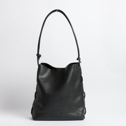 IL BISONTE - BSH182 - Shoulder Bag - Black Il Bisonte Bags