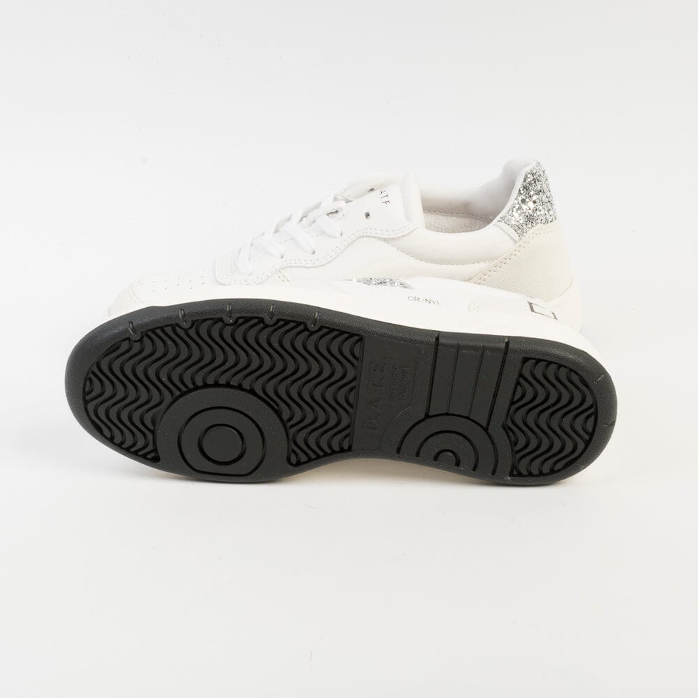 DATE - Sneakers - Court 2.0 - Nylon White Glitter Scarpe Donna DATE 