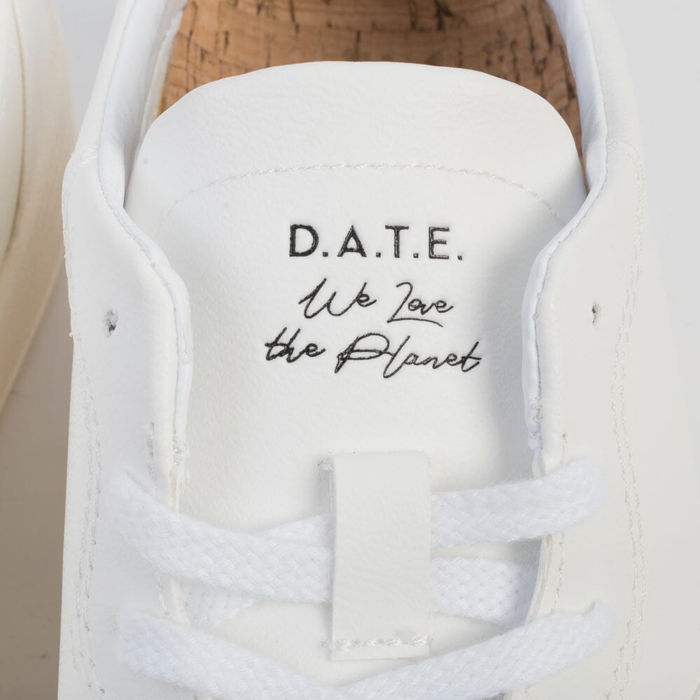 DATE - Sneakers - Court - Eco Vegan White Scarpe Donna DATE 