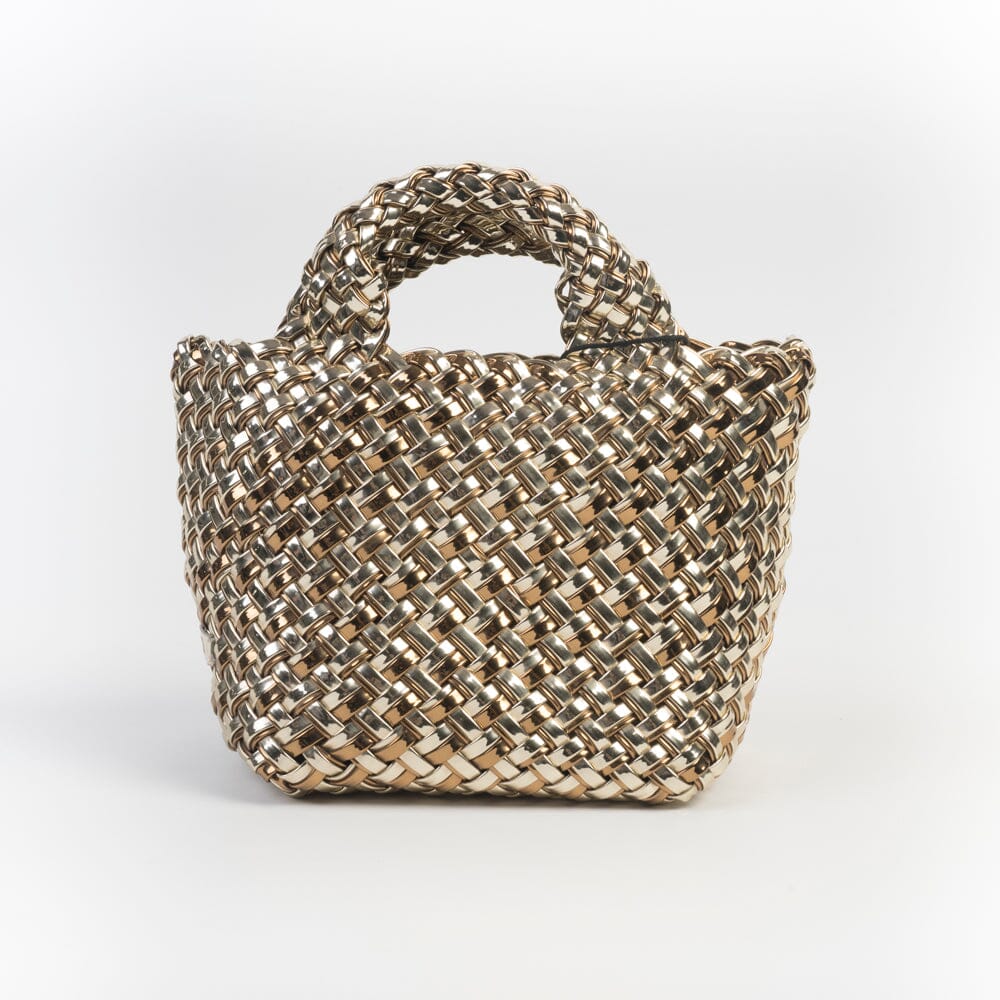 NAGHEDI - Borsa a mano - St barth Petit Metallic - Biarritz - Oro Borse NAGHEDI 