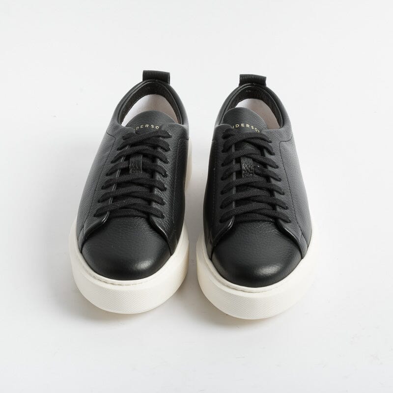 HENDERSON - Sneakers - Vale - Black Leather Woman Shoes HENDERSON - Women's Collection