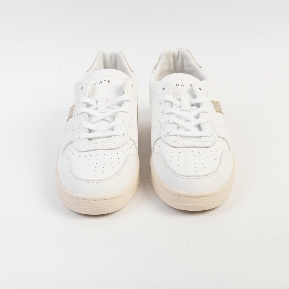 DATE - Sneakers - Court 2.0 - Vintage White Platino Scarpe Donna DATE 
