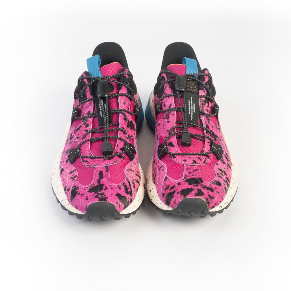 FLOWER MOUNTAIN - Sneakers Tiger Hill - 1L33 - Lampone Nero Scarpe Donna FLOWER MOUNTAIN 