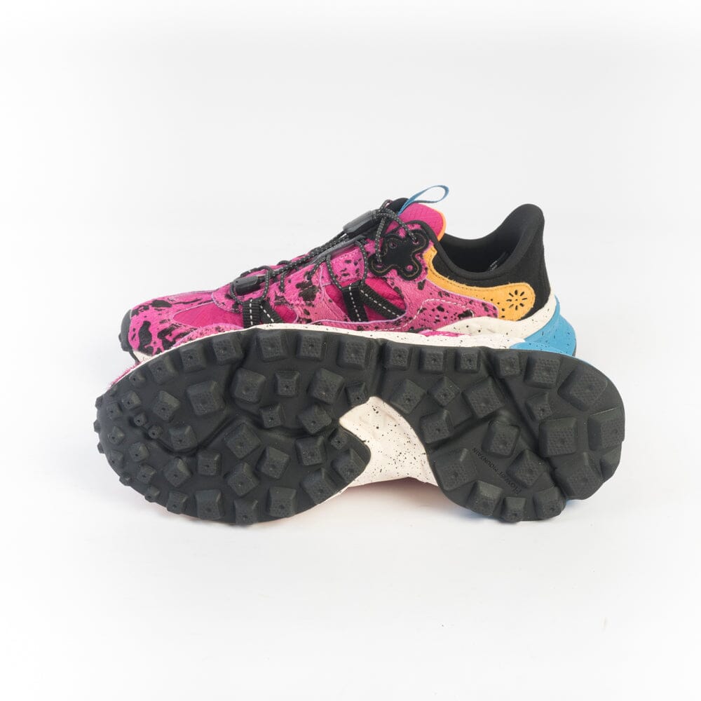 FLOWER MOUNTAIN - Sneakers Tiger Hill - 1L33 - Lampone Nero Scarpe Donna FLOWER MOUNTAIN 