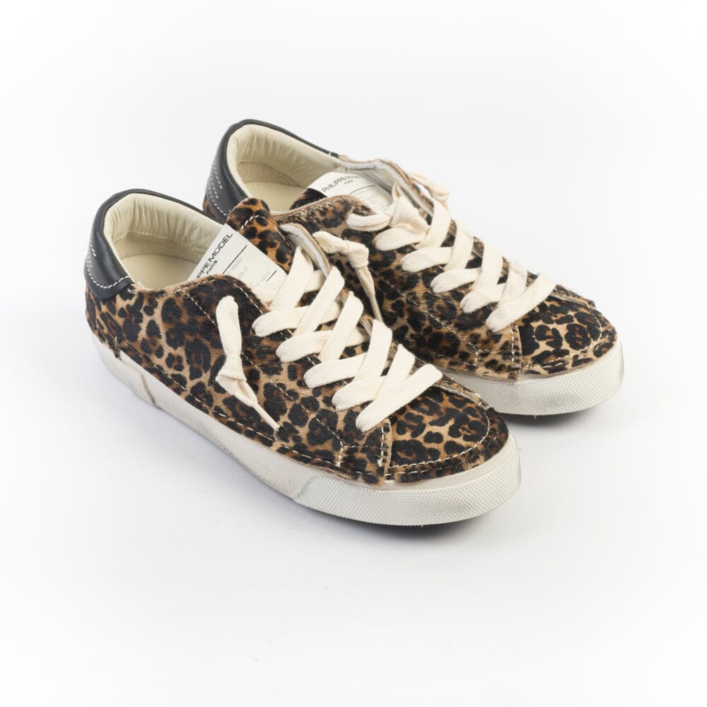 PHILIPPE MODEL - Sneakers - PRLD DVA1 - Cavallino Animalier Scarpe Donna Philippe Model Paris 