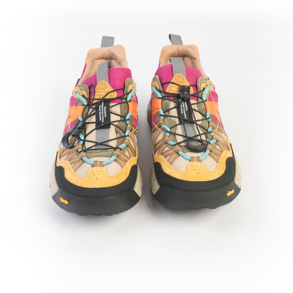 FLOWER MOUNTAIN - Sneakers Iwano2 - IA16 - Nero Beige Rosa Scarpe Donna FLOWER MOUNTAIN 