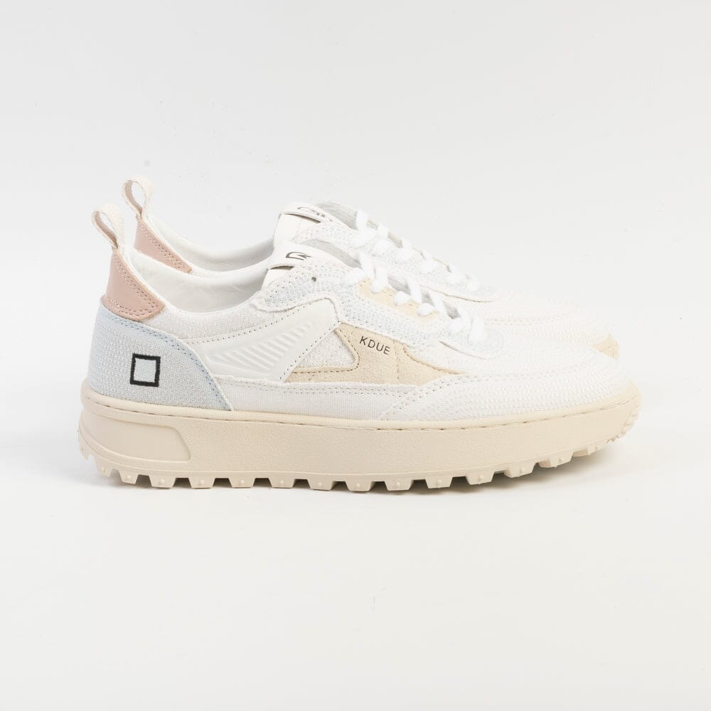 DATE - Sneakers - Kdue - Embroidery White Scarpe Donna DATE 