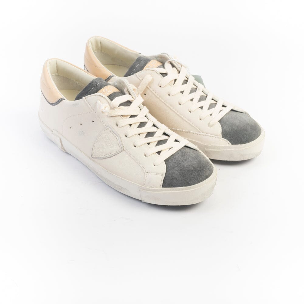 PHILIPPE MODEL - Sneakers PRLU WX47 - Burro Scarpe Uomo Philippe Model Paris 