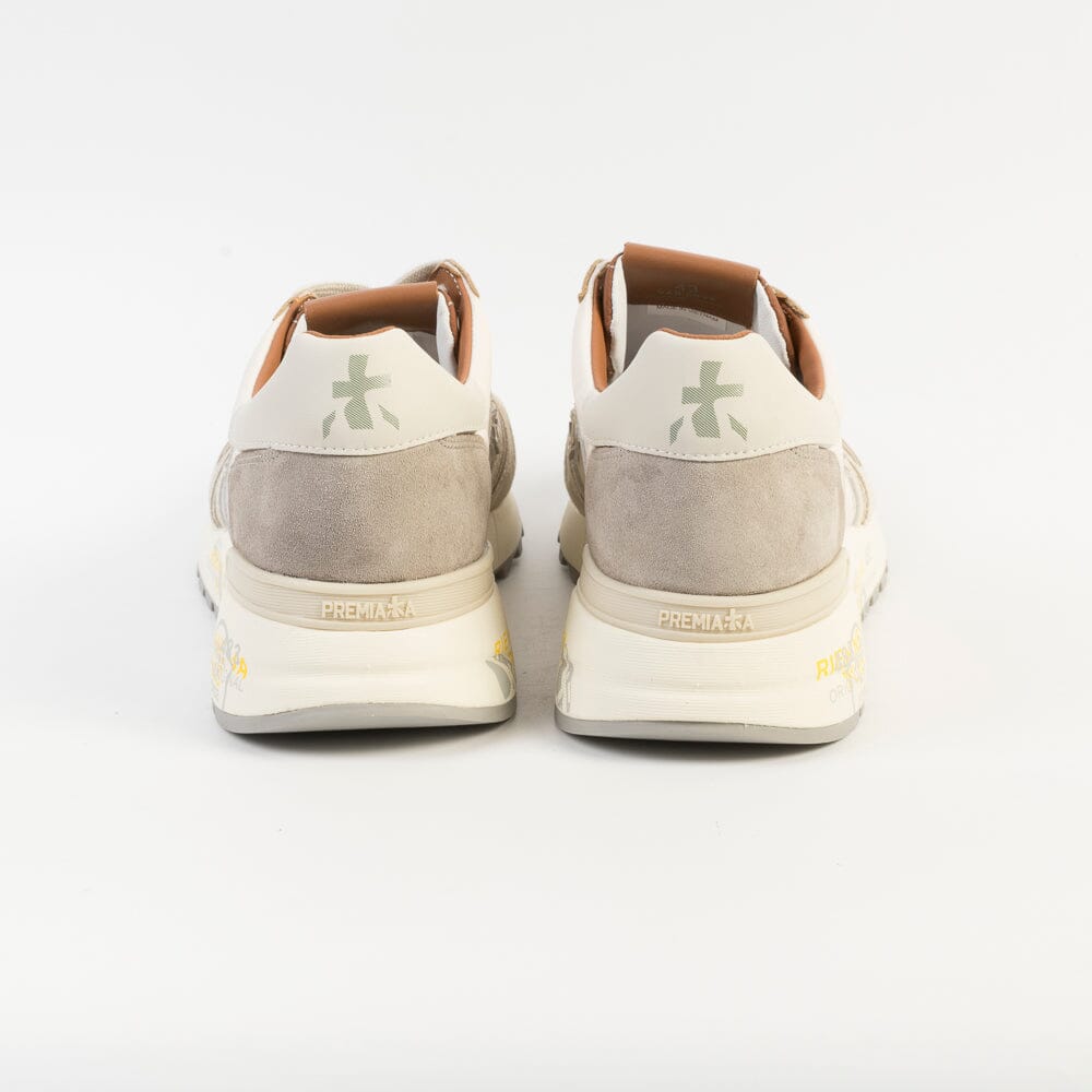 PREMIATA - Sneakers - LANDER 6633 - Bianco Beige Scarpe Uomo Premiata - Collezione Uomo 