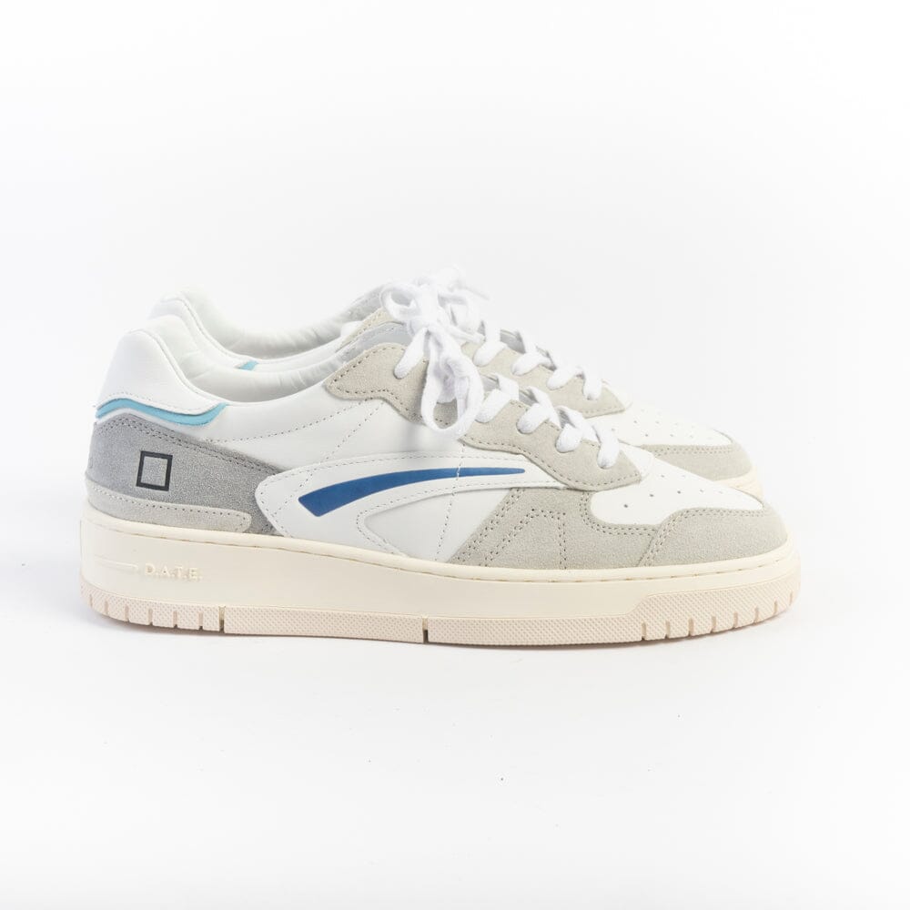 DATE - Sneakers - Torneo - TPSFWY - Bianco Grigio Scarpe Uomo DATE 