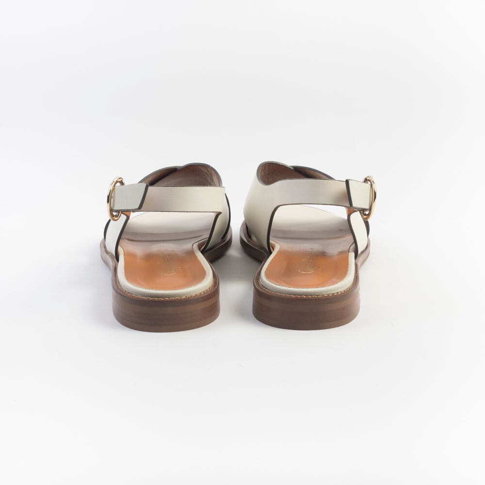 CappellettoShop - Sandali Bassi - 9800 - Hermes Naturale Scarpe Donna CAPPELLETTO 1948 