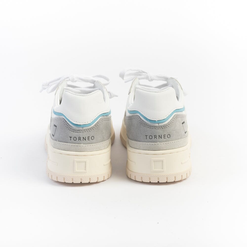 DATE - Sneakers - Torneo - TPSFWY - Bianco Grigio Scarpe Uomo DATE 