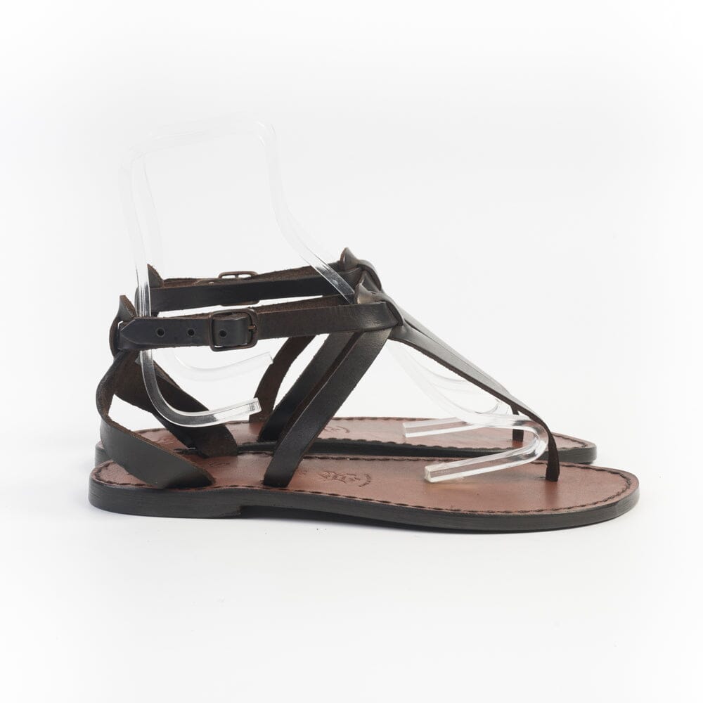 SACHET - Sandali infradito Elisa - 582 - Testa di Moro Tufato Scarpe Donna SACHET - Calzature 