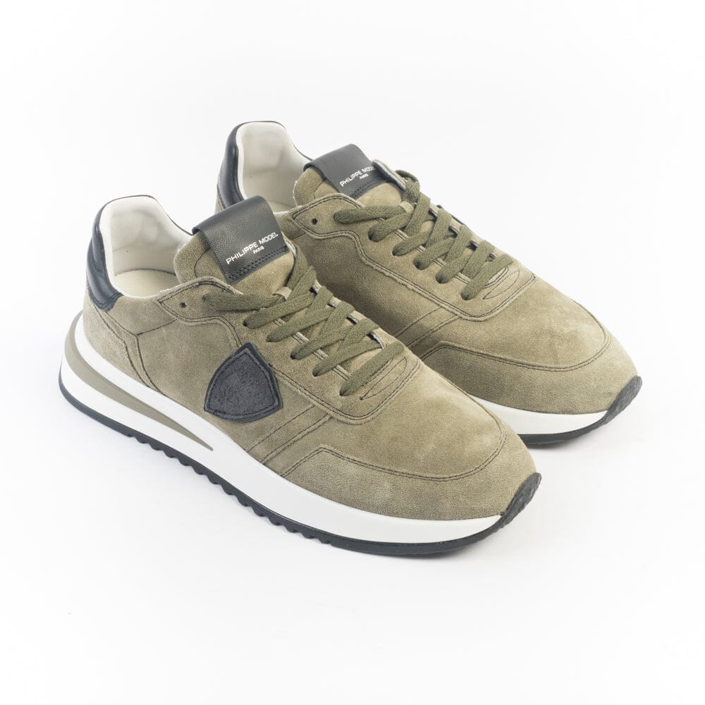 PHILIPPE MODEL - Sneakers TYLU DB02 - Tropez - Militare Scarpe Uomo Philippe Model Paris 