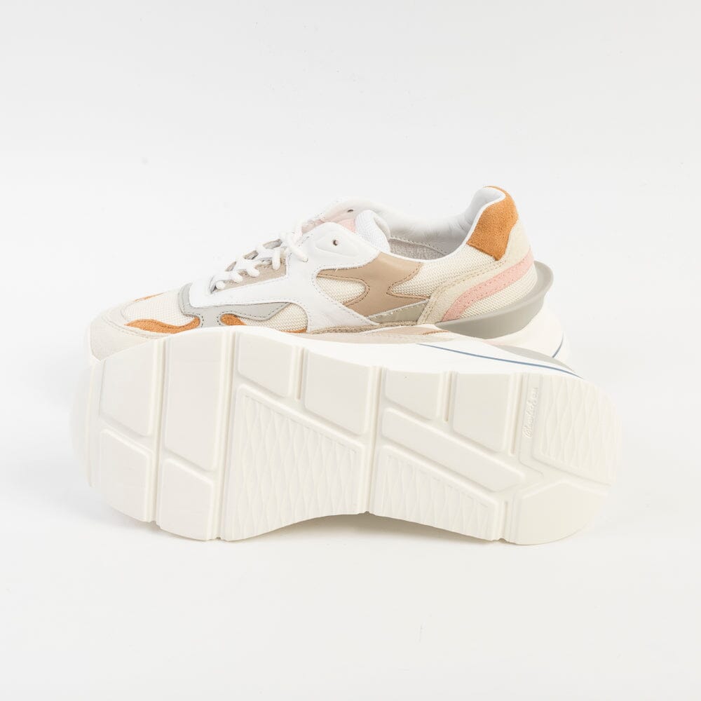 DATE - Sneakers - Fuga Method - Colored Cream W401 Scarpe Donna DATE 