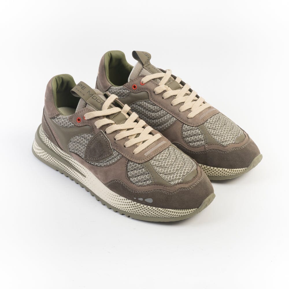 PHILIPPE MODEL - Sneakers - OYLU NR03 - Fango Militare Scarpe Uomo Philippe Model Paris 