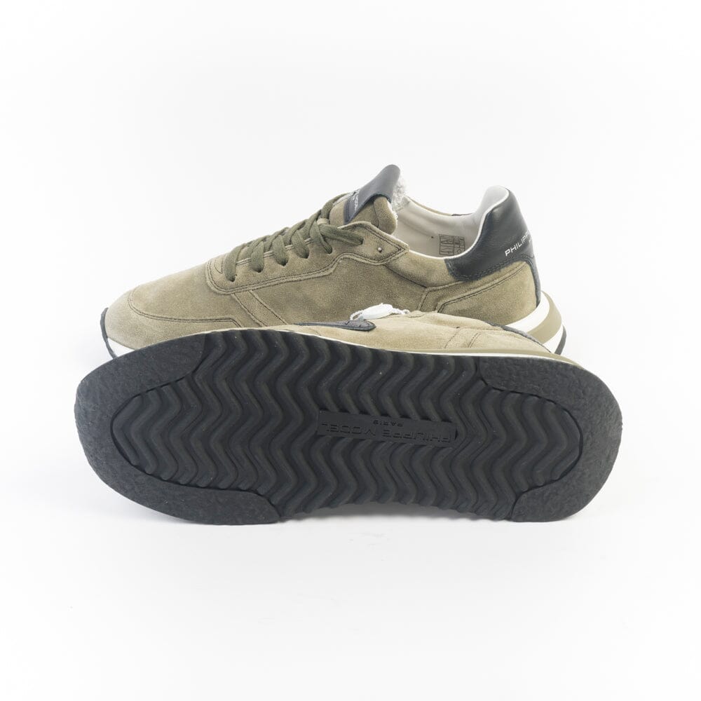 PHILIPPE MODEL - Sneakers TYLU DB02 - Tropez - Militare Scarpe Uomo Philippe Model Paris 