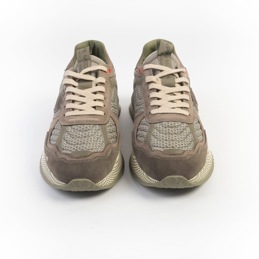 PHILIPPE MODEL - Sneakers - OYLU NR03 - Fango Militare Scarpe Uomo Philippe Model Paris 