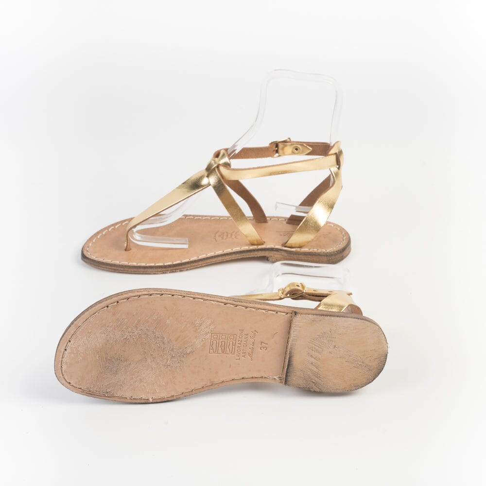 SACHET - Sandali infradito Elisa - 582 - Oro Scarpe Donna SACHET - Calzature 