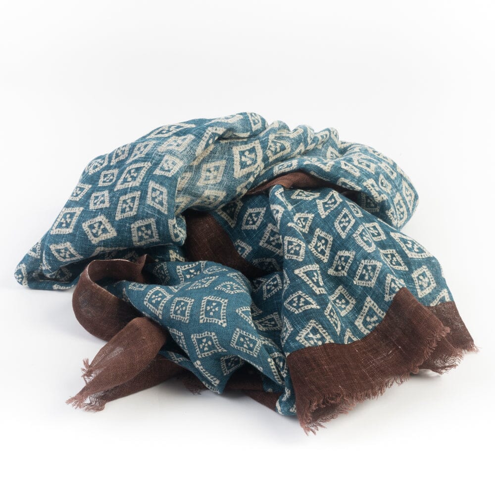 Lovat&Green - Pashmina - Lovat Mist Petrol Accessori Donna Cappelletto Shop 