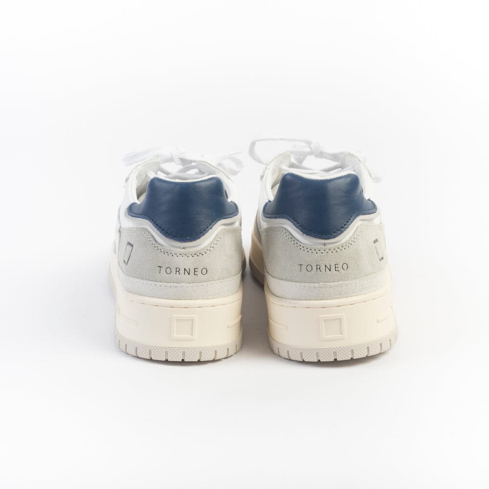 DATE - Sneakers - Torneo - TPSFWL - Bianco Blu Scarpe Uomo DATE 