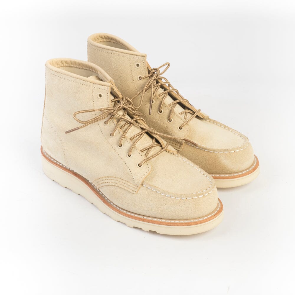 RED WING SHOES - Stivaletto 3328 - Moc Toe - Cream abilene Scarpe Donna Red Wing - Collezione Donna 