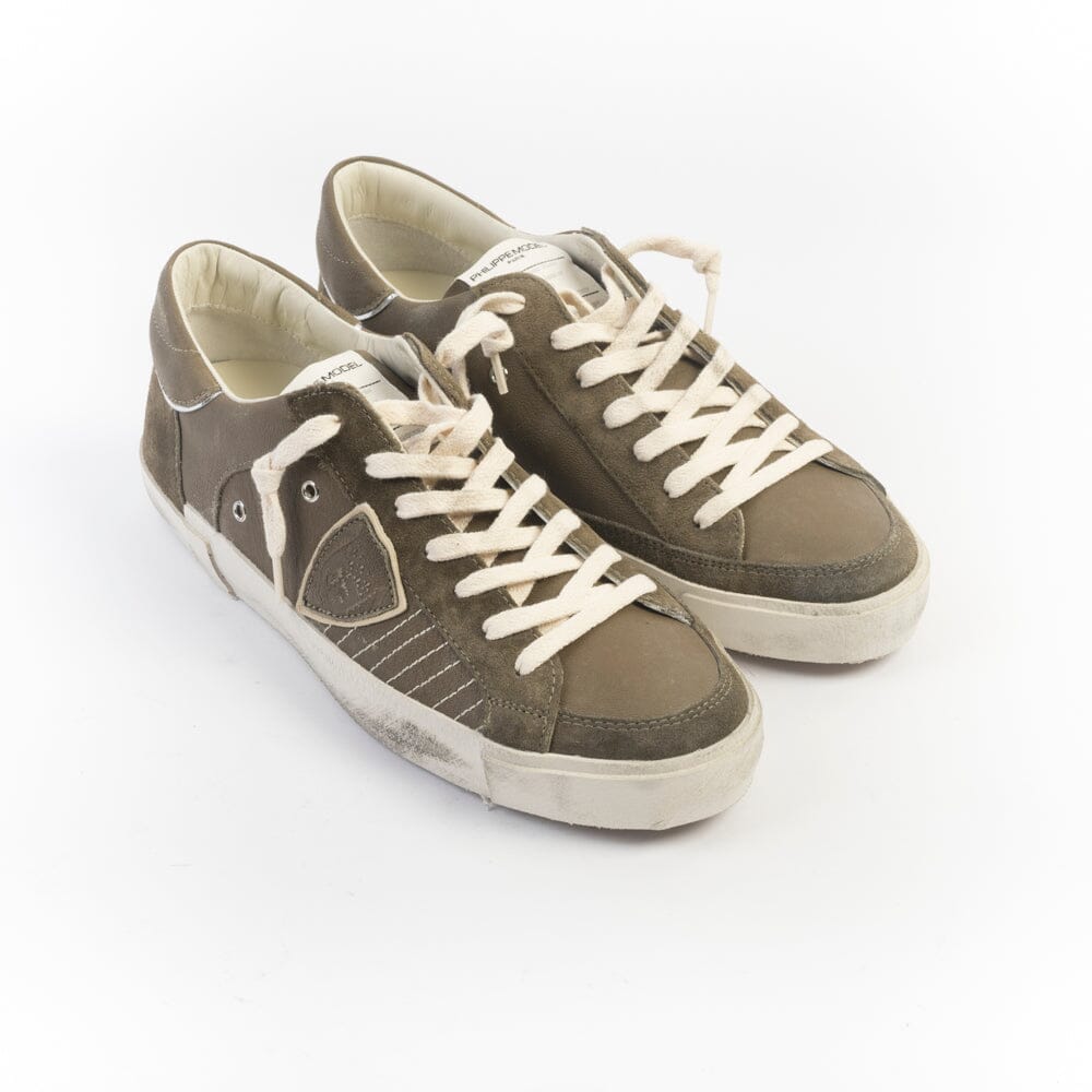 PHILIPPE MODEL - Sneakers - PRLU WP10 - Mix Militare Scarpe Uomo Philippe Model Paris 