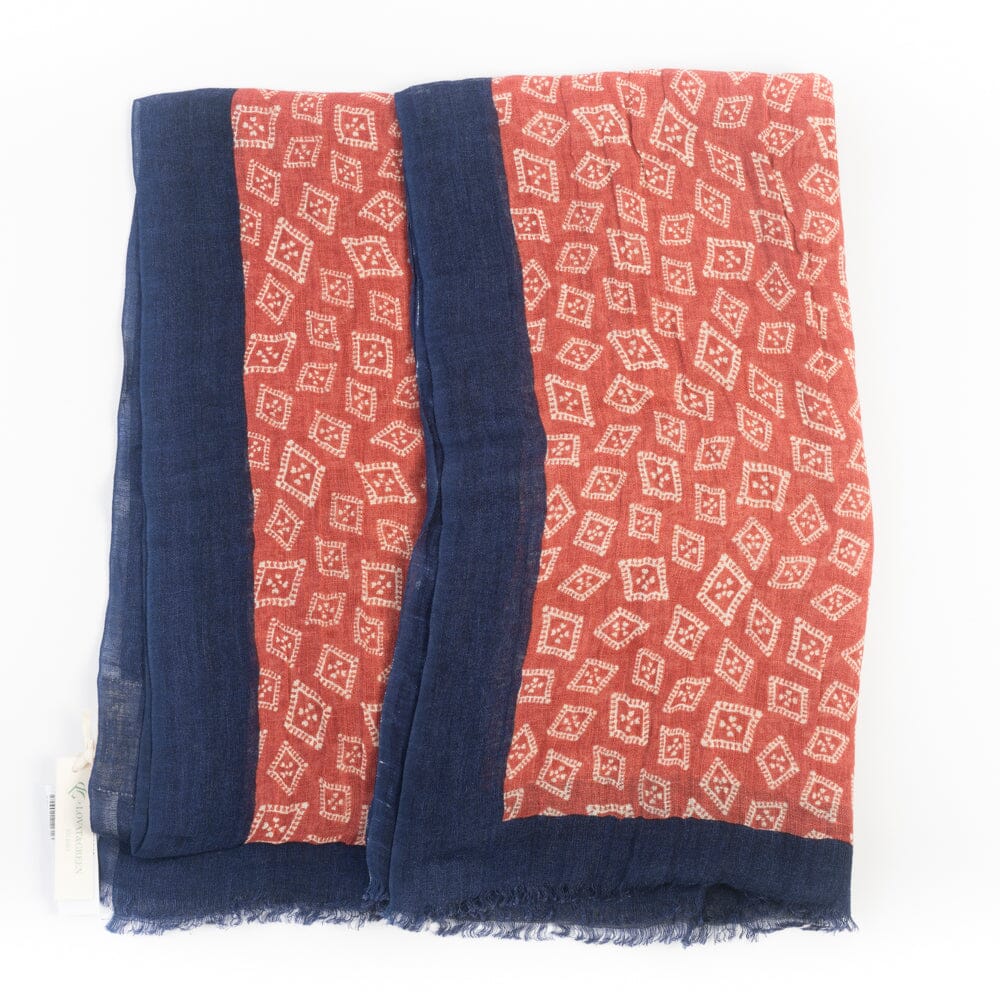 Lovat&Green - Pashmina - Lovat Mist Rosso Accessori Donna Cappelletto Shop 