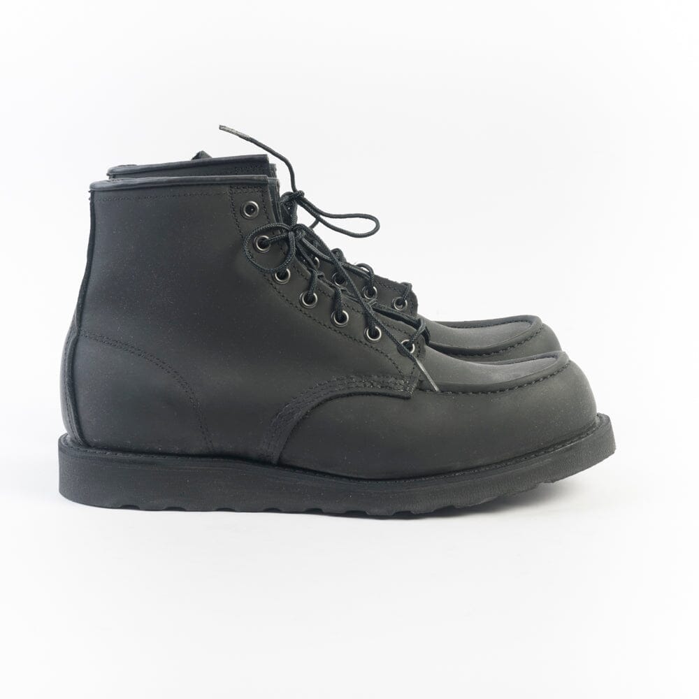 RED WING SHOES - Polacco Moc Toe 8074- Black harness Scarpe Uomo Red Wing Shoes 