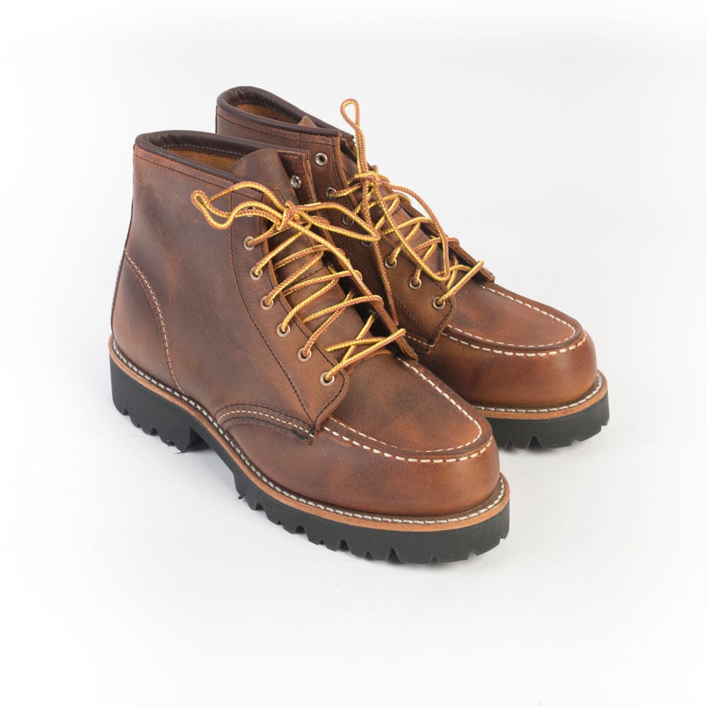 RED WING SHOES - Stivaletto 3498 - Porter Moc Toe - Copper rought & tough Scarpe Donna Red Wing - Collezione Donna 