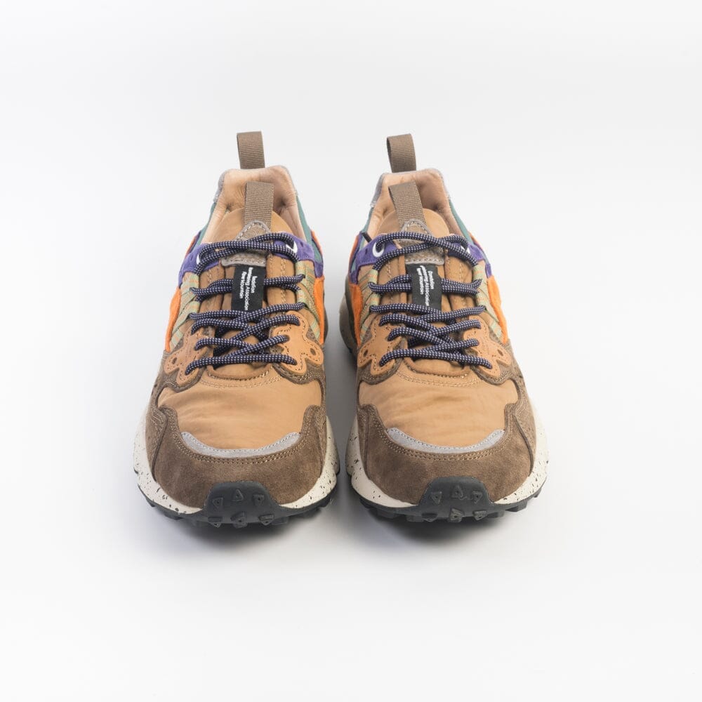 FLOWER MOUNTAIN - Sneakers Yamano 3- 2D98 - Taupe Beige Scarpe Donna FLOWER MOUNTAIN 