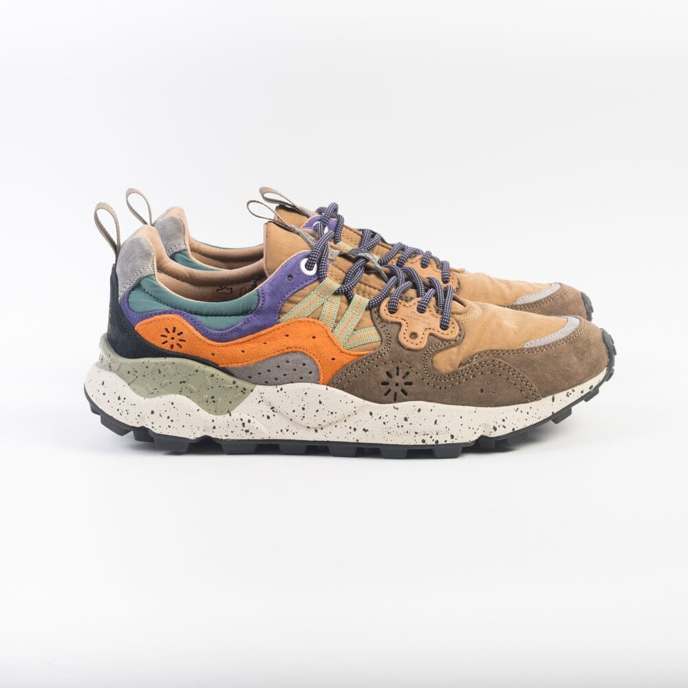 FLOWER MOUNTAIN - Sneakers Yamano 3- 2D98 - Taupe Beige Scarpe Donna FLOWER MOUNTAIN 