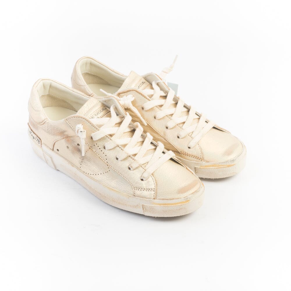 PHILIPPE MODEL - Sneakers - PRLD HM03 - Oro metal Scarpe Donna Philippe Model Paris 